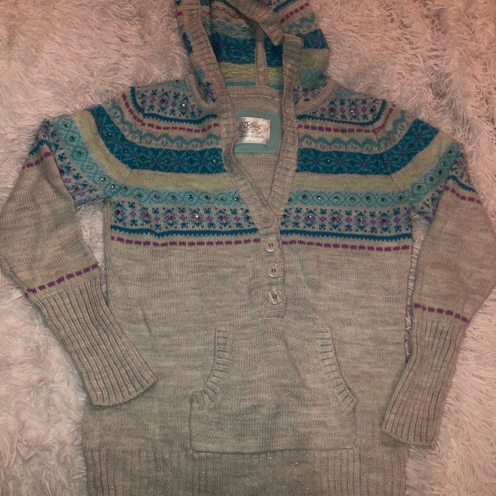 Justice Hooded Sweater